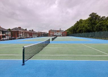 Moor Park upgraded tennis facilities