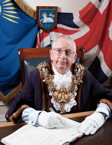 Councillor Phil Crowe, the new Mayor of Preston for 2024/25