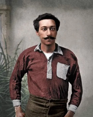 A picture of football player Arthur Wharton