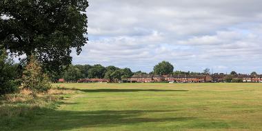 Open space in Preston at Ashton Park.