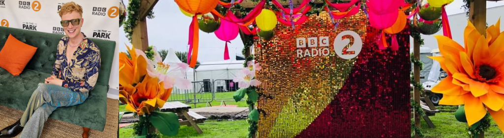 Owain Wyn Evans at BBC Radio 2 in the Park