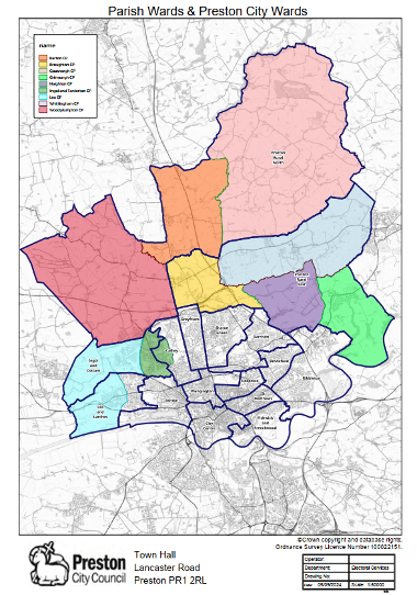 Preston Wards and Preston City Wards