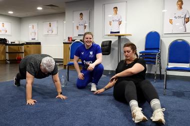 Image of Ladies exercising