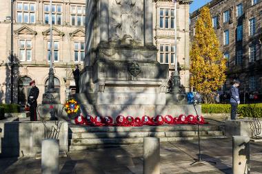 Remembrance Sunday service at The Cenotaph