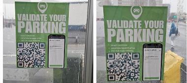 Scam QR code poster