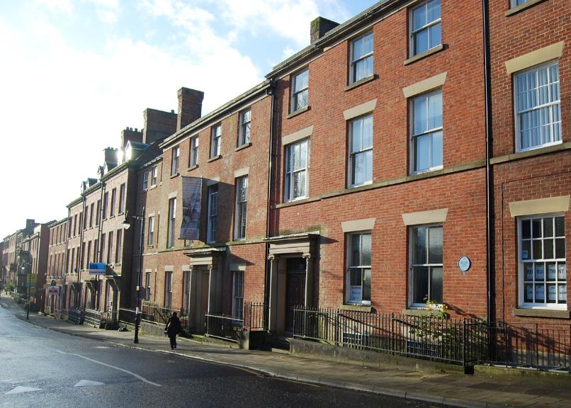 Edith Rigby House on Winckley Square Winckley Square the road of where Edith Rigby lived.