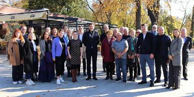 The staff from Kalisz City Hall