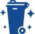 Wheeled bin sparkling