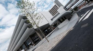 Preston Bus Station external building view