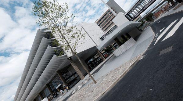 Preston Bus Station external building view