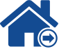 Icon of a house with an out arrow