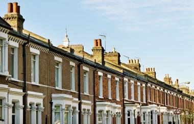 Row of terrace houses